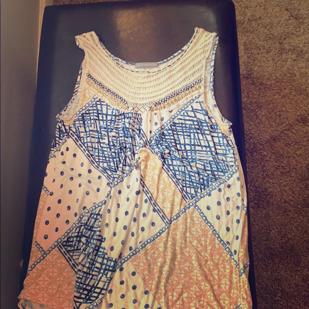 Barely worn Loveappella summer shirt